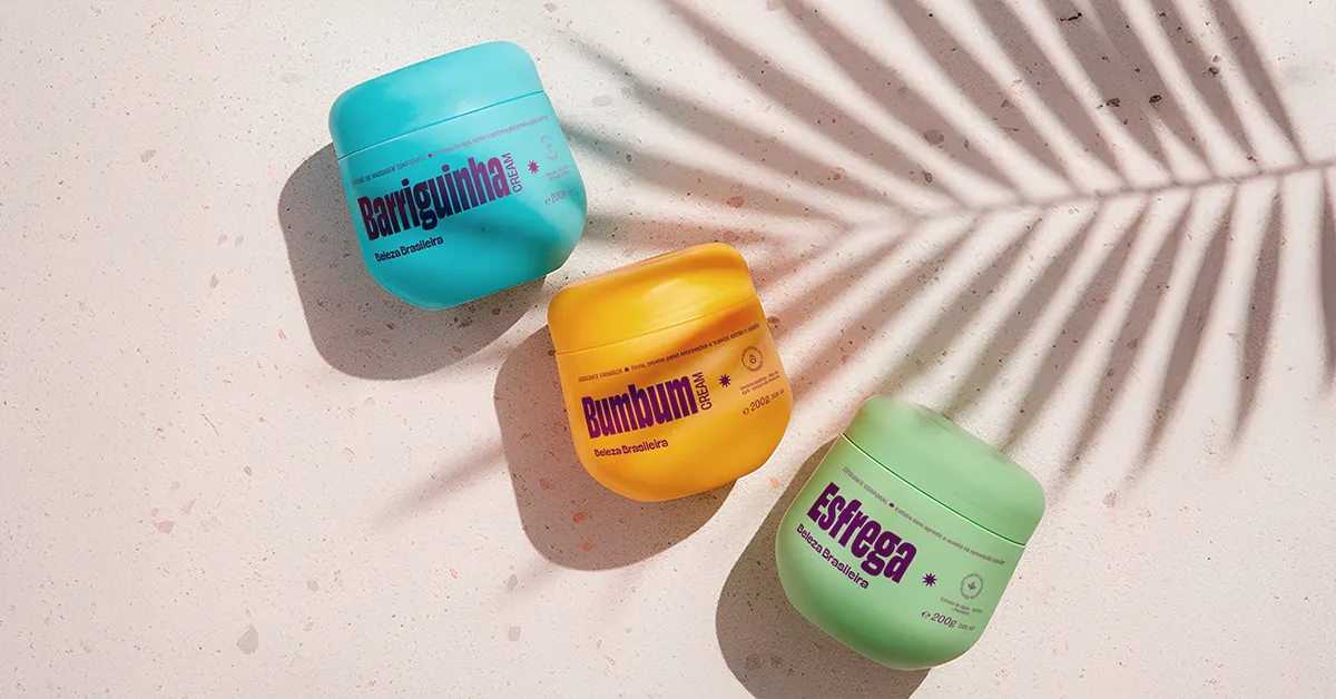 Barriguinha Cream, Bumbum Cream e Esfrega, da Beleza Brasileira